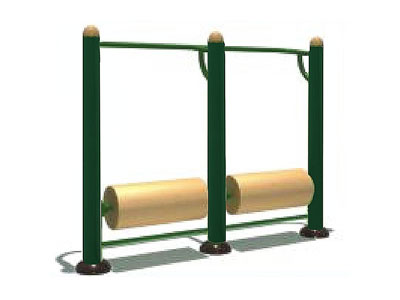 Outdoor Fitness Machines Double Legs Rolling Trainer OF-034